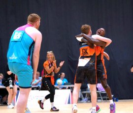Title: London Giants Blitz vs Leeds Fury | Context: Game | Event: 2026 EMMNA UK Nationals | Event date: 2026-08-30 | Start time: 10:10 | Venue: Loughborough | Division: Mixed | Court: SDW 1 | Teams: London Giants Blitz vs Leeds Fury | Website: https://sw11photos.co.uk