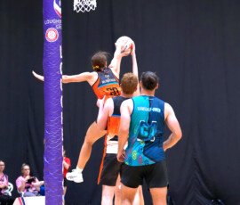 Title: London Giants vs Stunts OG's | Context: Game | Event: 2026 EMMNA UK Nationals | Event date: 2026-08-30 | Start time: 16:00 | Venue: Loughborough | Division: Mixed | Court: SDW 1 | Teams: London Giants vs Stunts OG's | Website: https://sw11photos.co.uk