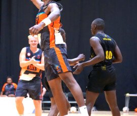 Title: London Giants vs AO Thunder Men | Context: Game | Event: 2026 EMMNA UK Nationals | Event date: 2026-08-30 | Start time: 11:50 | Venue: Loughborough | Division: Men's | Court: SDW 1 | Teams: London Giants vs AO Thunder Men | Website: https://sw11photos.co.uk
