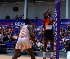 Title: London Giants Men vs World Strikers | Context: Game | Event: 2026 EMMNA UK Nationals | Event date: 2026-08-30 | Start time: 17:40 | Venue: Loughborough | Division: Men's | Court: SDW 1 | Teams: London Giants Men vs World Strikers | Website: https://sw11photos.co.uk