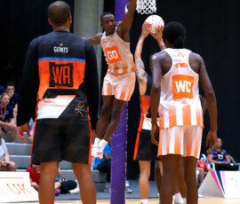 Title: London Giants Men vs World Strikers | Context: Game | Event: 2026 EMMNA UK Nationals | Event date: 2026-08-30 | Start time: 17:40 | Venue: Loughborough | Division: Men's | Court: SDW 1 | Teams: London Giants Men vs World Strikers | Website: https://sw11photos.co.uk