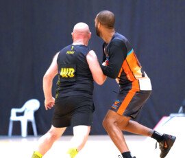 Title: London Giants vs AO Thunder Men | Context: Game | Event: 2026 EMMNA UK Nationals | Event date: 2026-08-30 | Start time: 11:50 | Venue: Loughborough | Division: Men's | Court: SDW 1 | Teams: London Giants vs AO Thunder Men | Website: https://sw11photos.co.uk