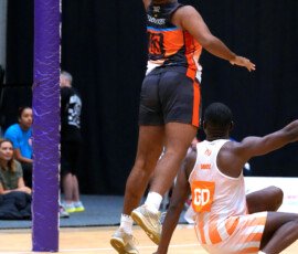Title: London Giants Men vs World Strikers | Context: Game | Event: 2026 EMMNA UK Nationals | Event date: 2026-08-30 | Start time: 17:40 | Venue: Loughborough | Division: Men's | Court: SDW 1 | Teams: London Giants Men vs World Strikers | Website: https://sw11photos.co.uk