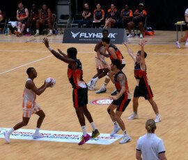 Title: London Giants Men vs World Strikers | Context: Game | Event: 2026 EMMNA UK Nationals | Event date: 2026-08-30 | Start time: 17:40 | Venue: Loughborough | Division: Men's | Court: SDW 1 | Teams: London Giants Men vs World Strikers | Website: https://sw11photos.co.uk