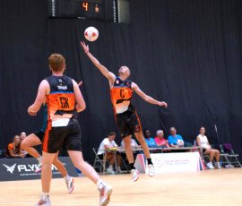 Title: London Giants vs Stunts OG's | Context: Game | Event: 2026 EMMNA UK Nationals | Event date: 2026-08-30 | Start time: 16:00 | Venue: Loughborough | Division: Mixed | Court: SDW 1 | Teams: London Giants vs Stunts OG's | Website: https://sw11photos.co.uk