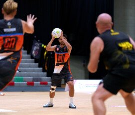 Title: London Giants vs AO Thunder Men | Context: Game | Event: 2026 EMMNA UK Nationals | Event date: 2026-08-30 | Start time: 11:50 | Venue: Loughborough | Division: Men's | Court: SDW 1 | Teams: London Giants vs AO Thunder Men | Website: https://sw11photos.co.uk