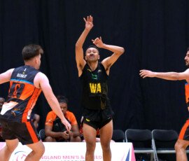 Title: London Giants vs AO Thunder Men | Context: Game | Event: 2026 EMMNA UK Nationals | Event date: 2026-08-30 | Start time: 11:50 | Venue: Loughborough | Division: Men's | Court: SDW 1 | Teams: London Giants vs AO Thunder Men | Website: https://sw11photos.co.uk