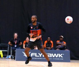 Title: London Giants Men vs World Strikers | Context: Game | Event: 2026 EMMNA UK Nationals | Event date: 2026-08-30 | Start time: 17:40 | Venue: Loughborough | Division: Men's | Court: SDW 1 | Teams: London Giants Men vs World Strikers | Website: https://sw11photos.co.uk