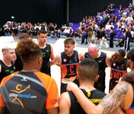 Title: London Giants vs AO Thunder Men | Context: Game | Event: 2026 EMMNA UK Nationals | Event date: 2026-08-30 | Start time: 11:50 | Venue: Loughborough | Division: Men's | Court: SDW 1 | Teams: London Giants vs AO Thunder Men | Website: https://sw11photos.co.uk