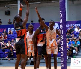 Title: London Giants Men vs World Strikers | Context: Game | Event: 2026 EMMNA UK Nationals | Event date: 2026-08-30 | Start time: 17:40 | Venue: Loughborough | Division: Men's | Court: SDW 1 | Teams: London Giants Men vs World Strikers | Website: https://sw11photos.co.uk