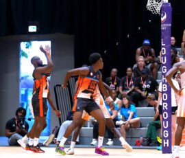 Title: London Giants Men vs World Strikers | Context: Game | Event: 2026 EMMNA UK Nationals | Event date: 2026-08-30 | Start time: 17:40 | Venue: Loughborough | Division: Men's | Court: SDW 1 | Teams: London Giants Men vs World Strikers | Website: https://sw11photos.co.uk